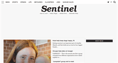 Desktop Screenshot of fairmontsentinel.com